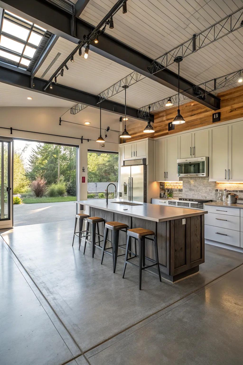 Open layouts enhance flow and ease of use.