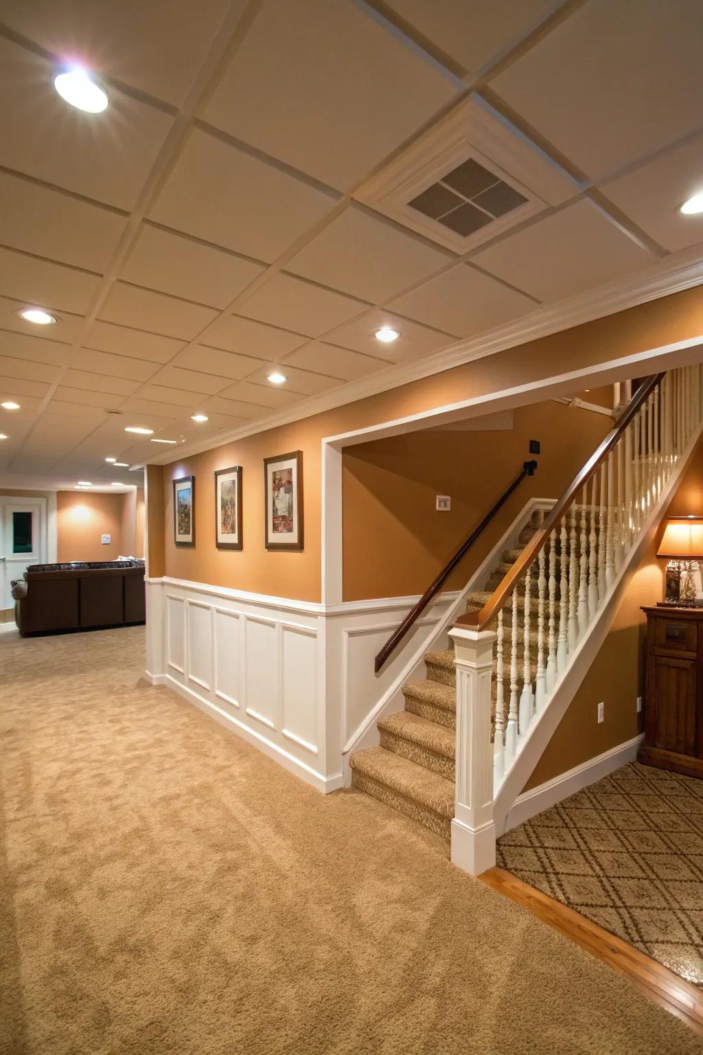 Smooth color integration for seamless aesthetic.