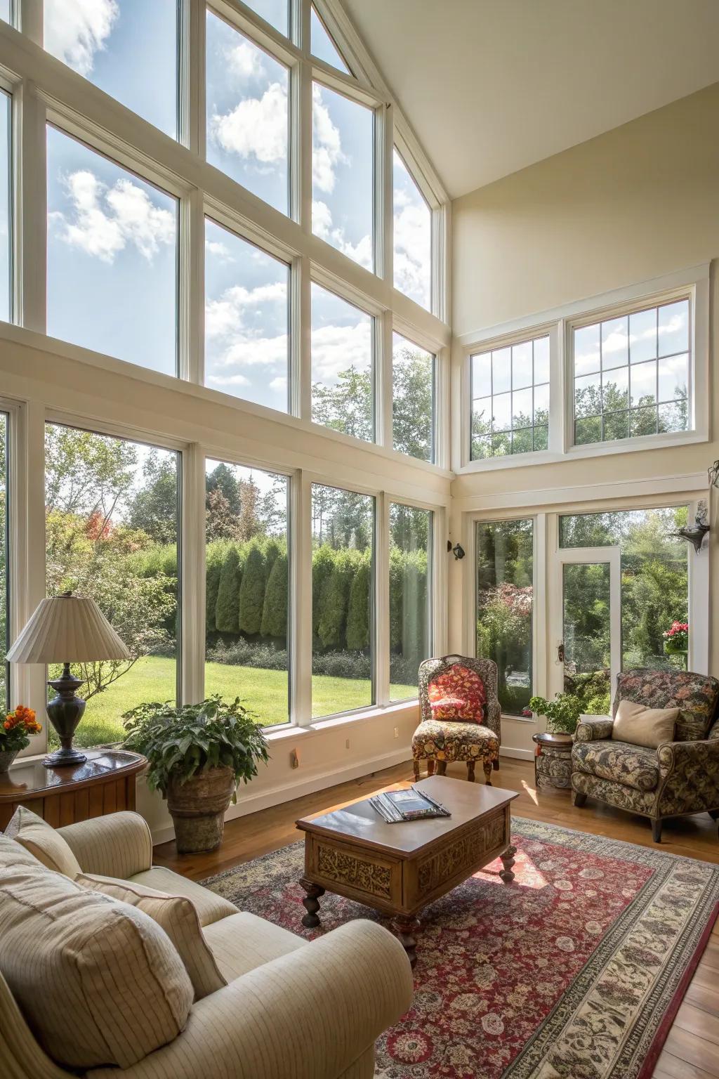 High-efficiency windows brighten your home while slashing those energy bills.