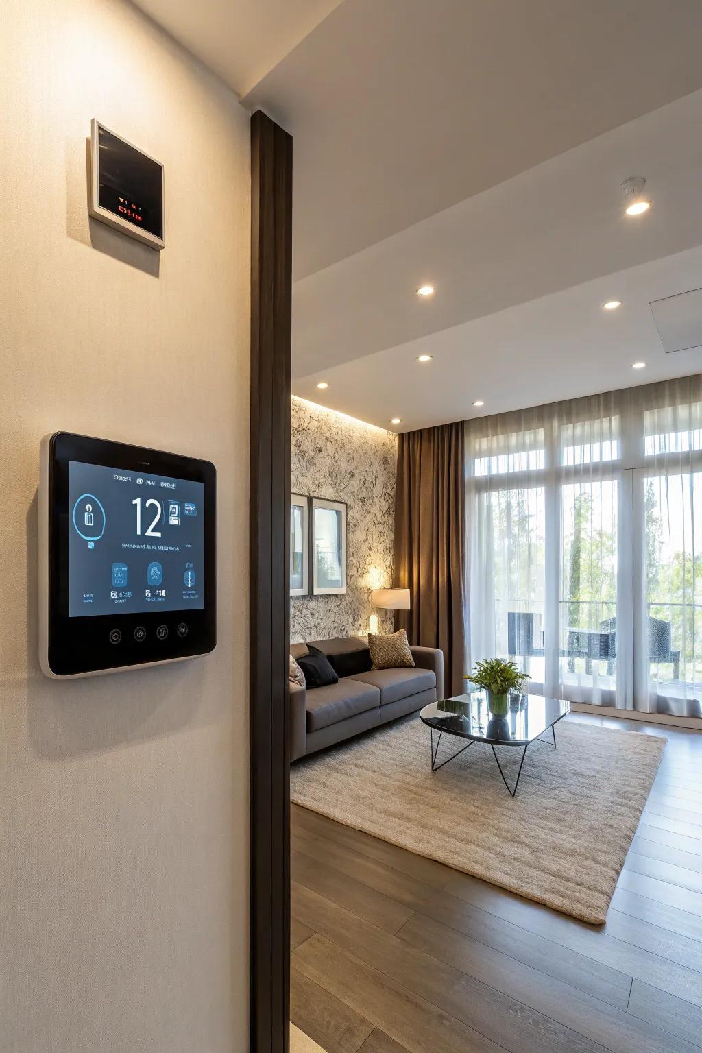 Enjoy perfect comfort with automated climate control.