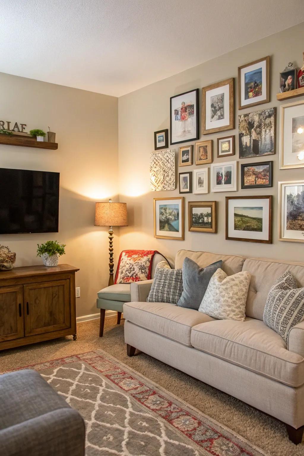 Picture displays narrate your personal story