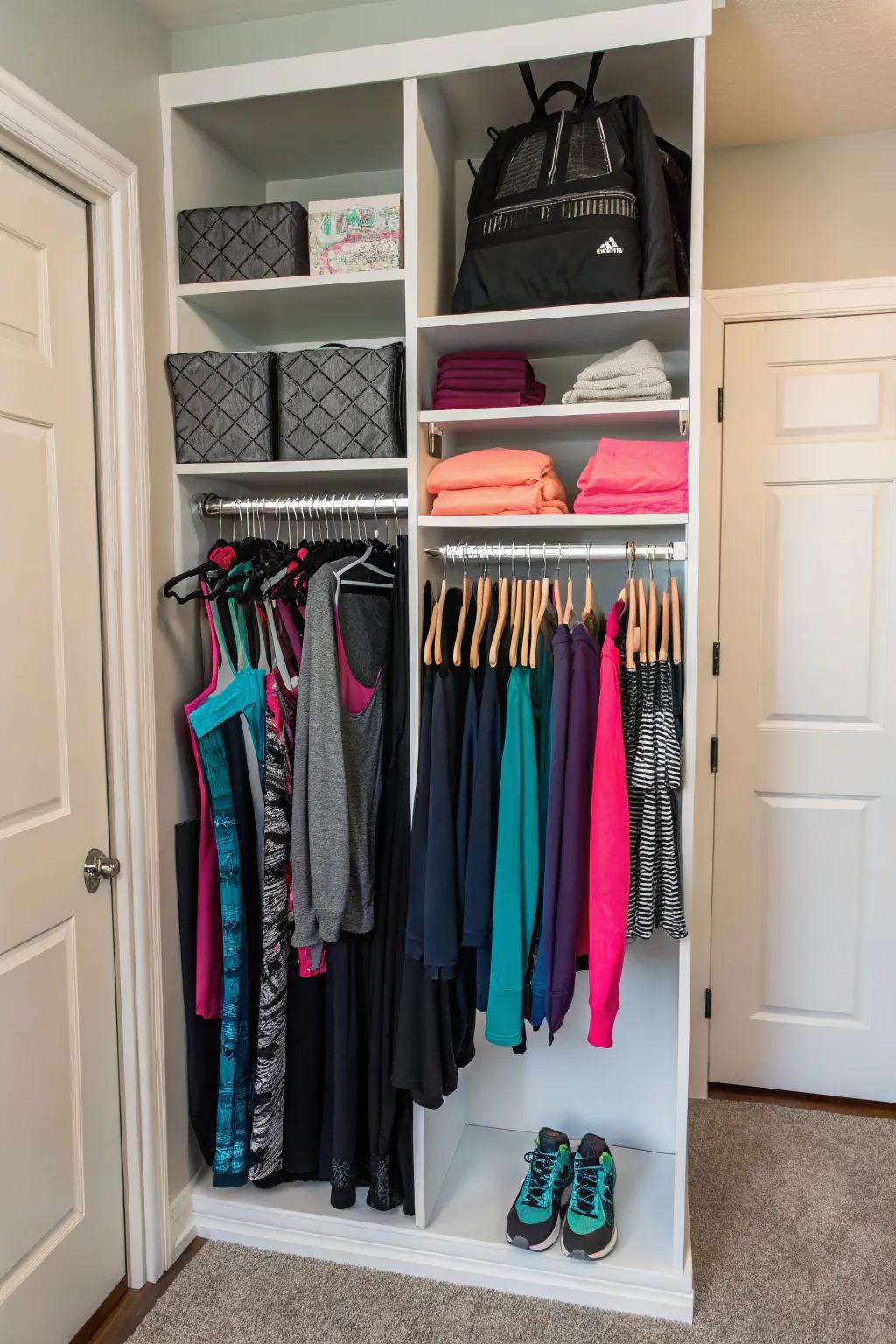 Ways to max out your closet's vertical space.