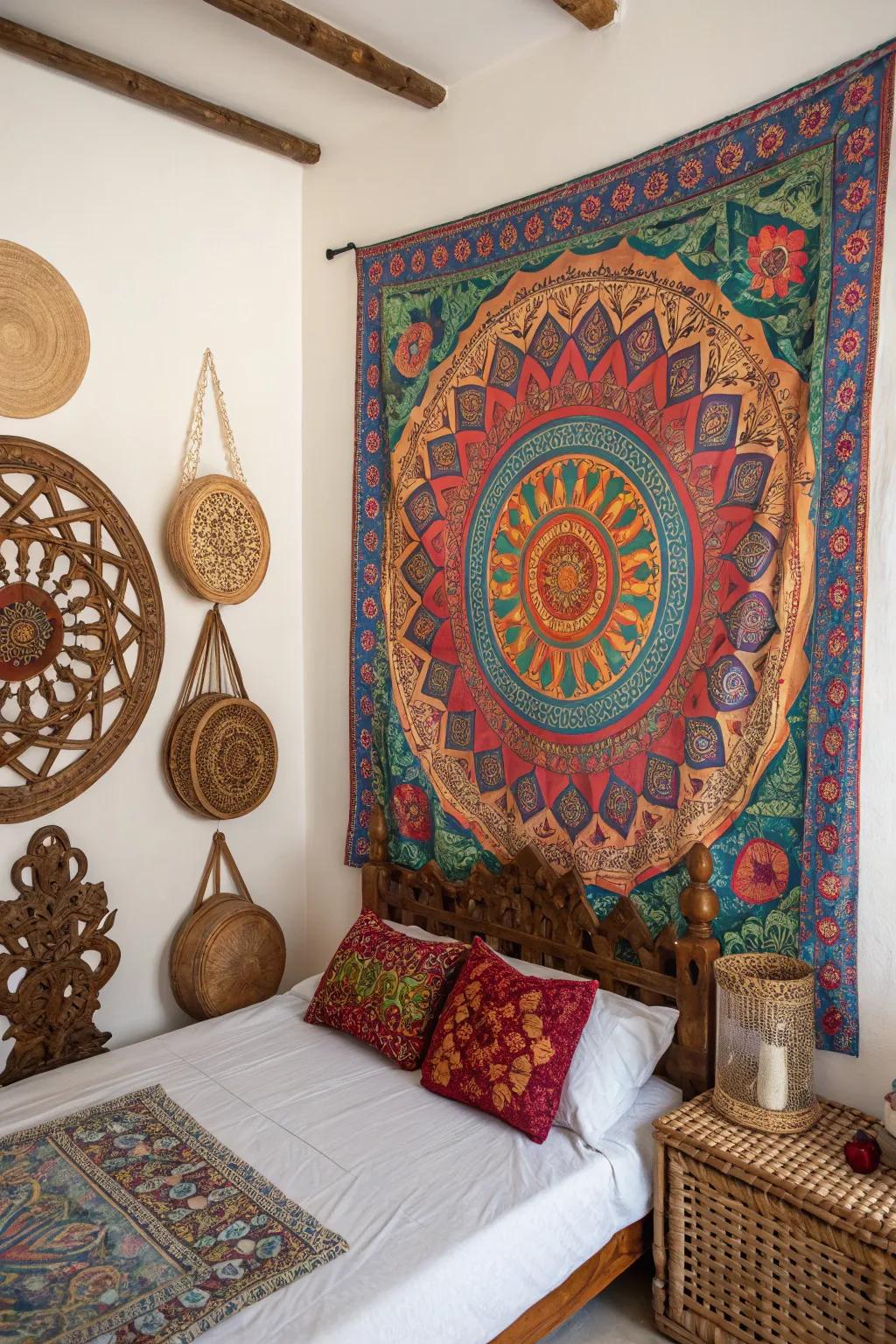 Wall art introduces character and coziness to your space.