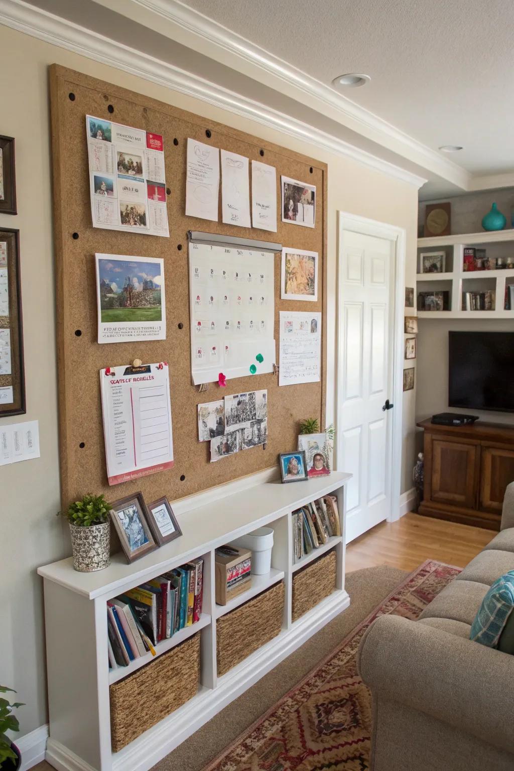 All of your organizational needs are met by combination boards, all in one stylish frame.