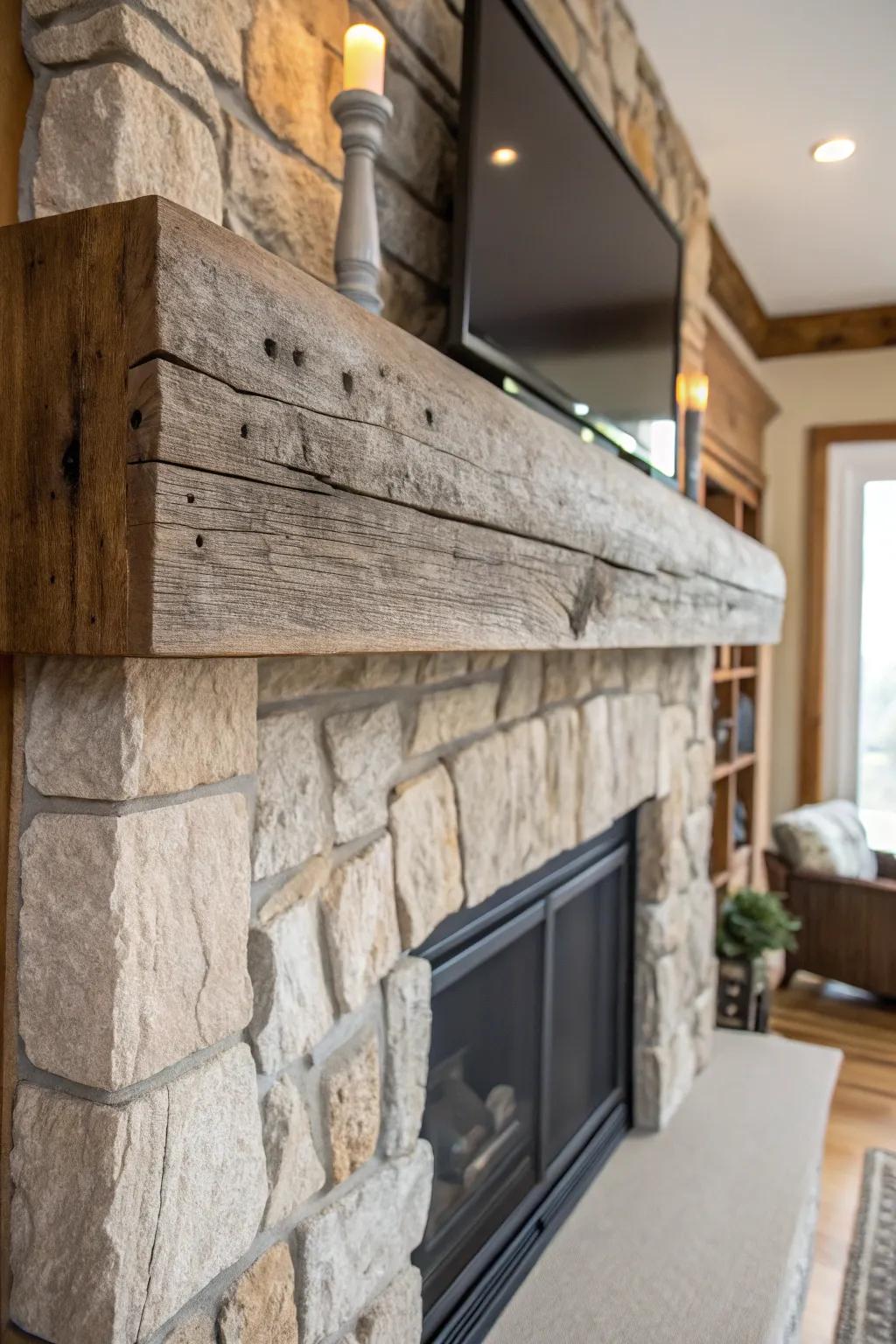A restored timber ledge brings a hint of heritage and warmth.