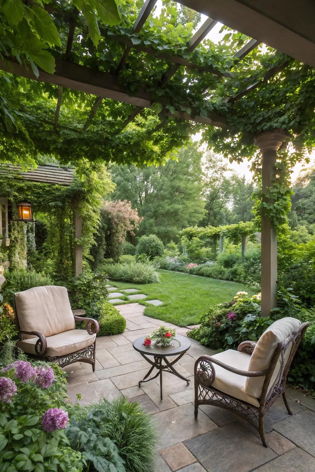 Enclose yourself with the soothing presence of nature.