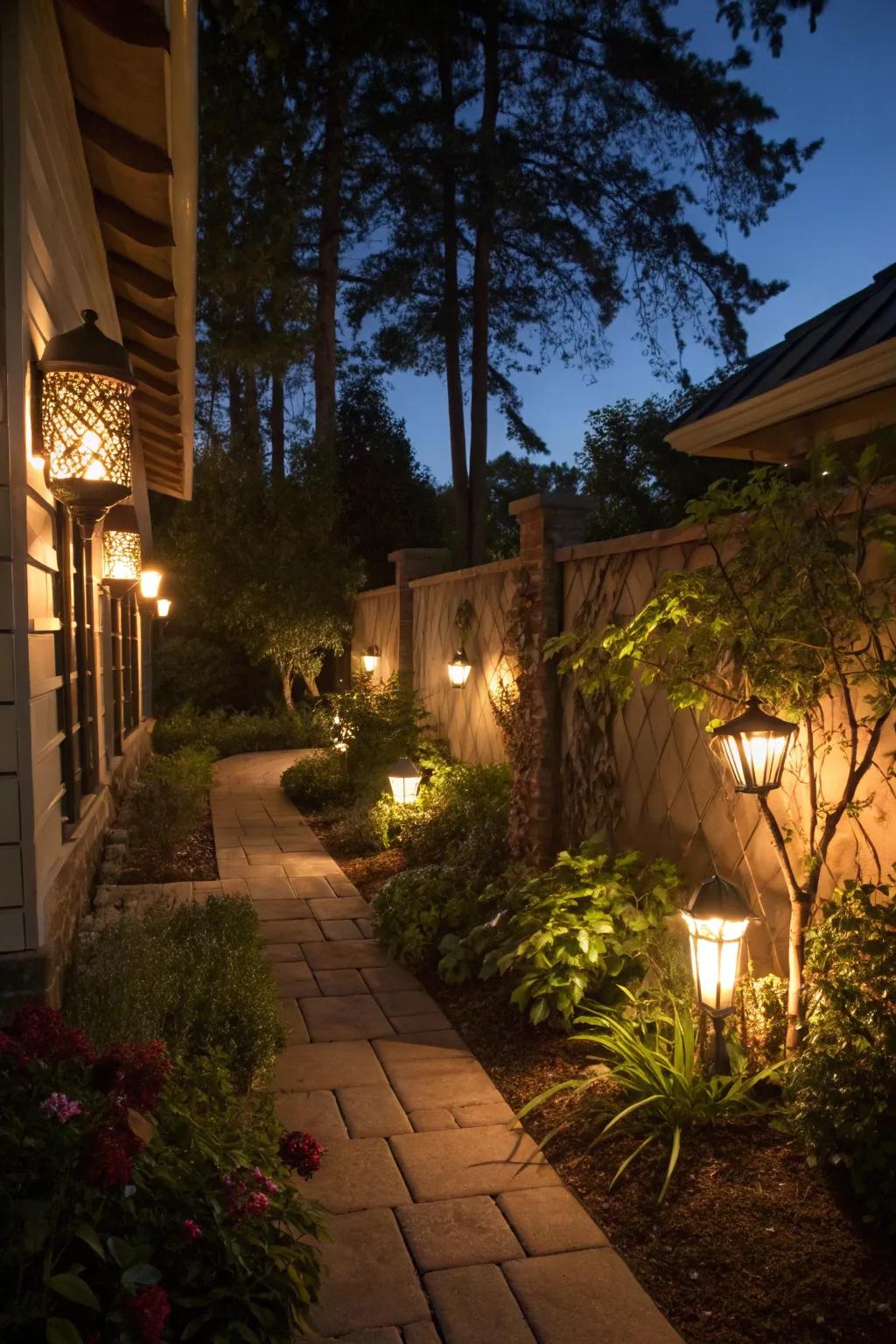 Gentle illumination delivers a comforting, welcoming radiance.