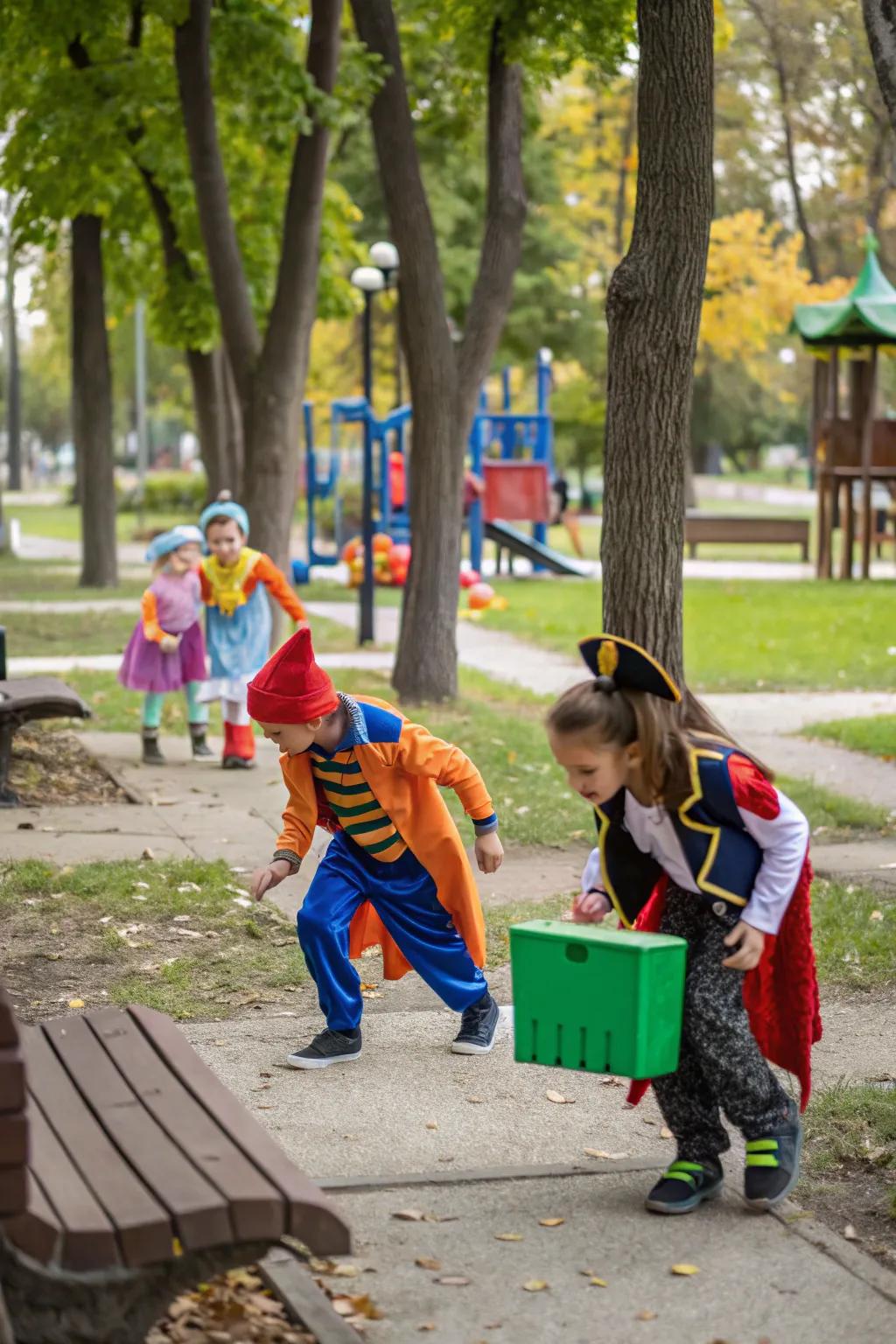 Themed games contribute excitement and involvement to the celebration.