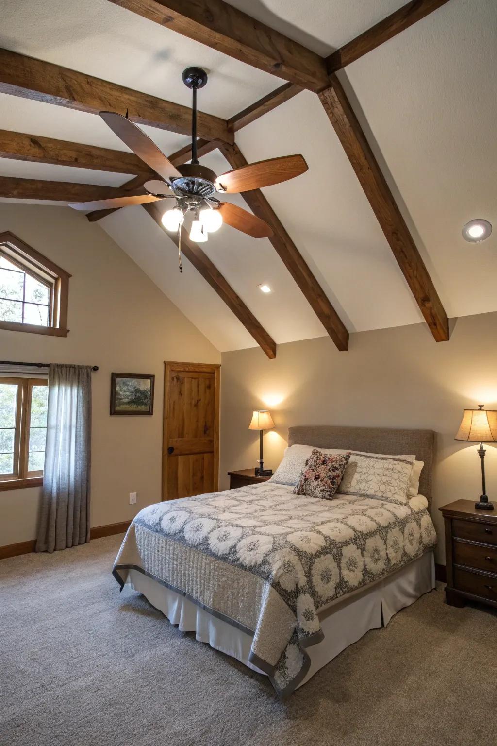 Mix ease and class with fan-light pieces.