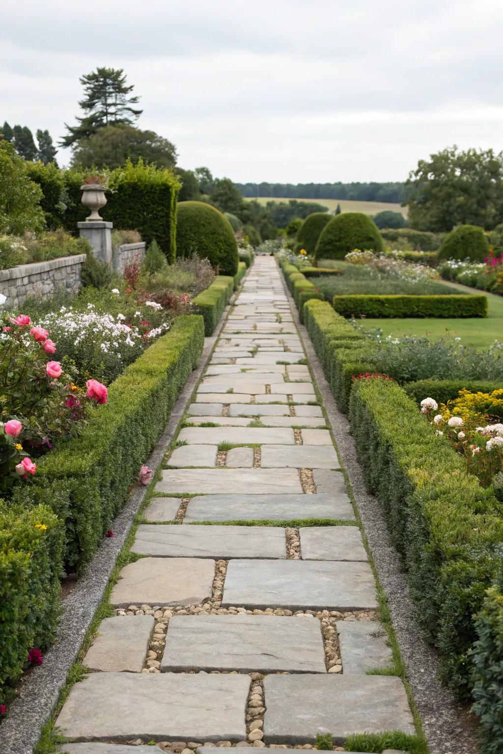 Official routes bestow a structured polish to garden blueprints.