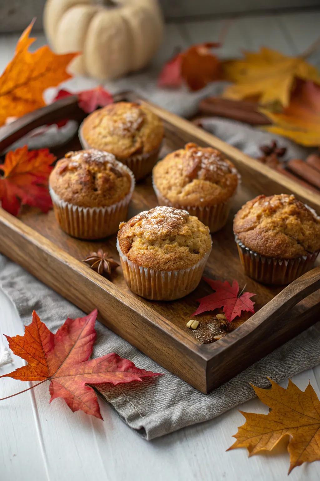 Spiced gourd treats are a fall favorite.