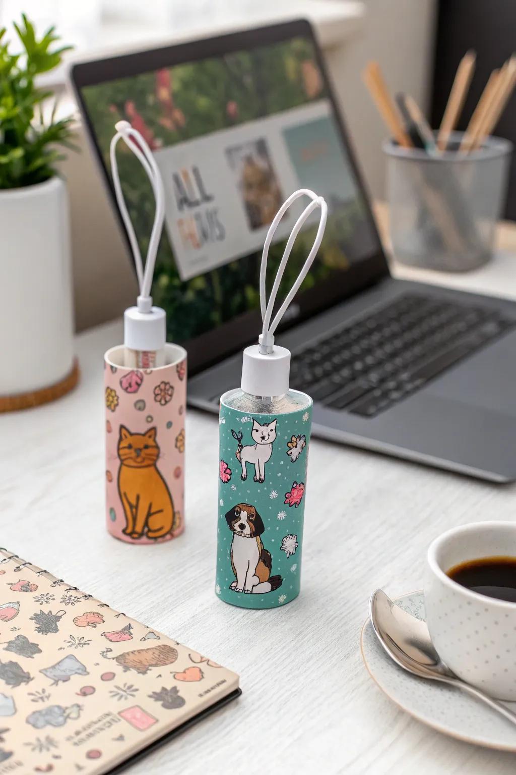 Infuse happiness into your area with delightful animal prints.