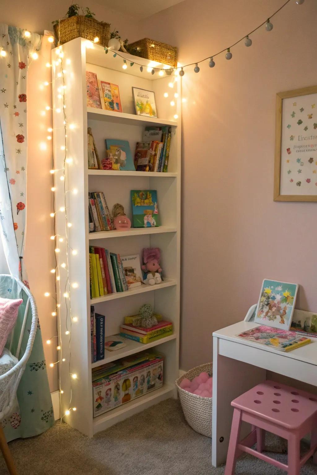 Fairy lights contribute warmth and charm to any setting.