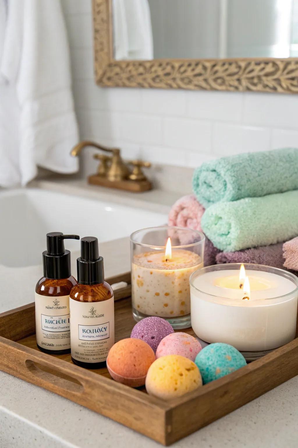 A thoughtful personal care package for supreme relaxation