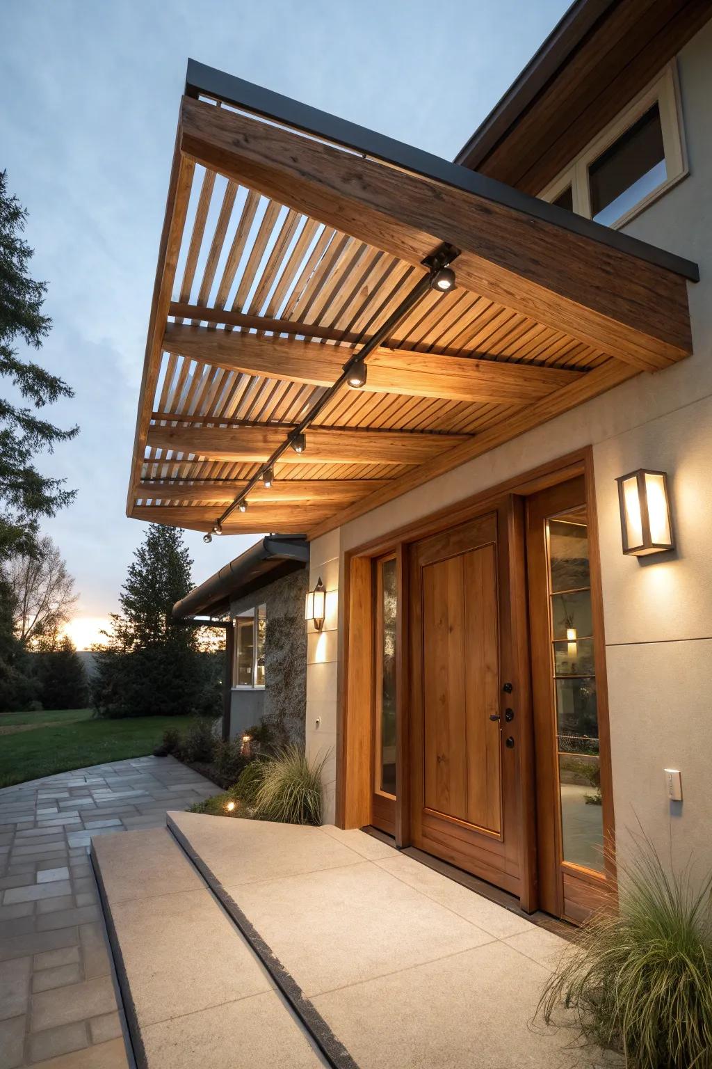 An extended cover delivers sleek backing.