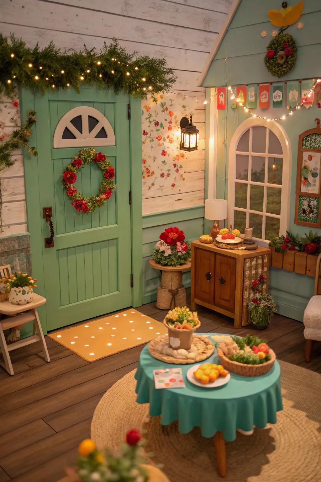 Festive seasonality maintains a fresh and celebratory essence in your home.
