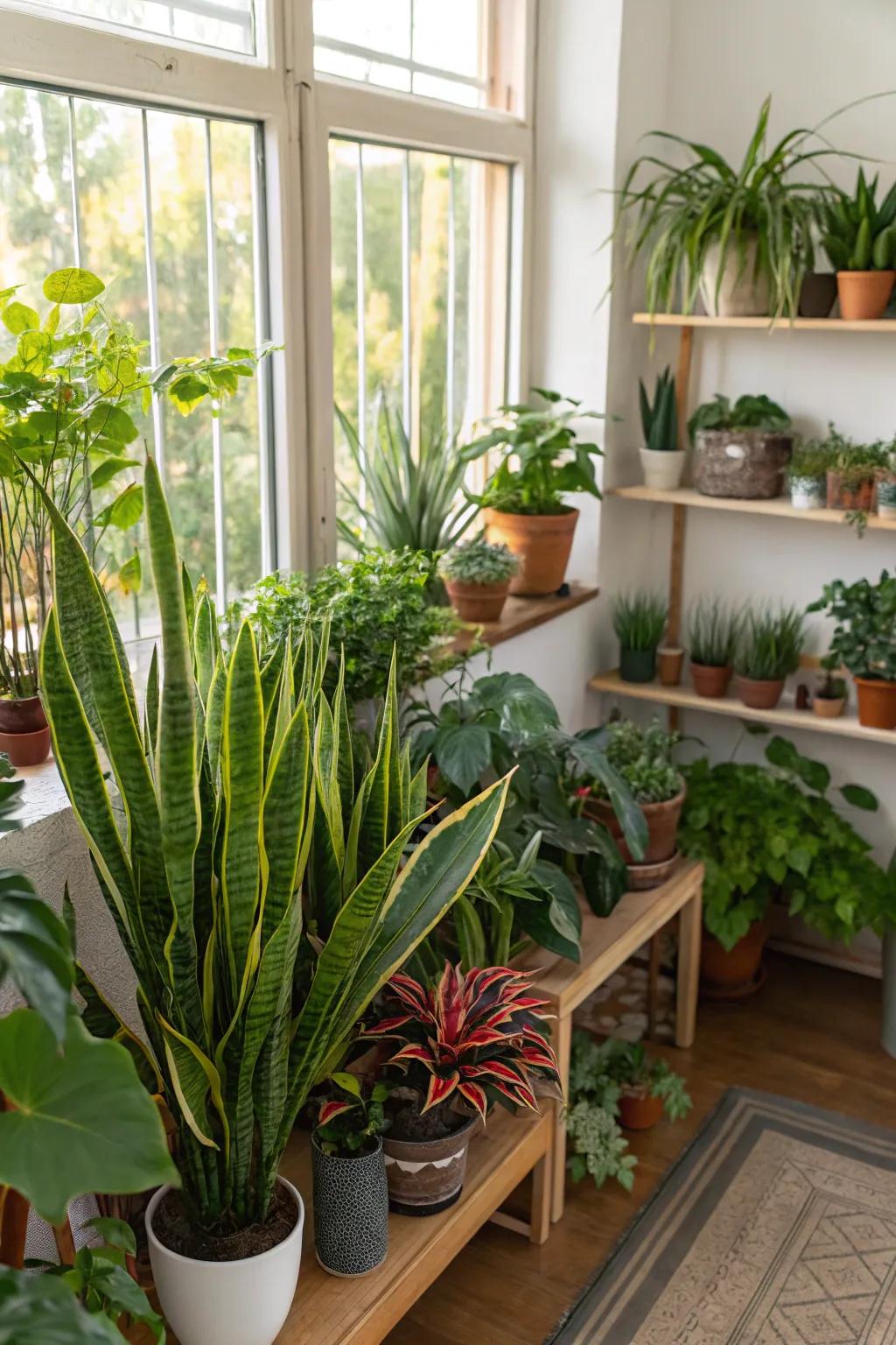 Vegetation injects freshness and vitality into any setting.