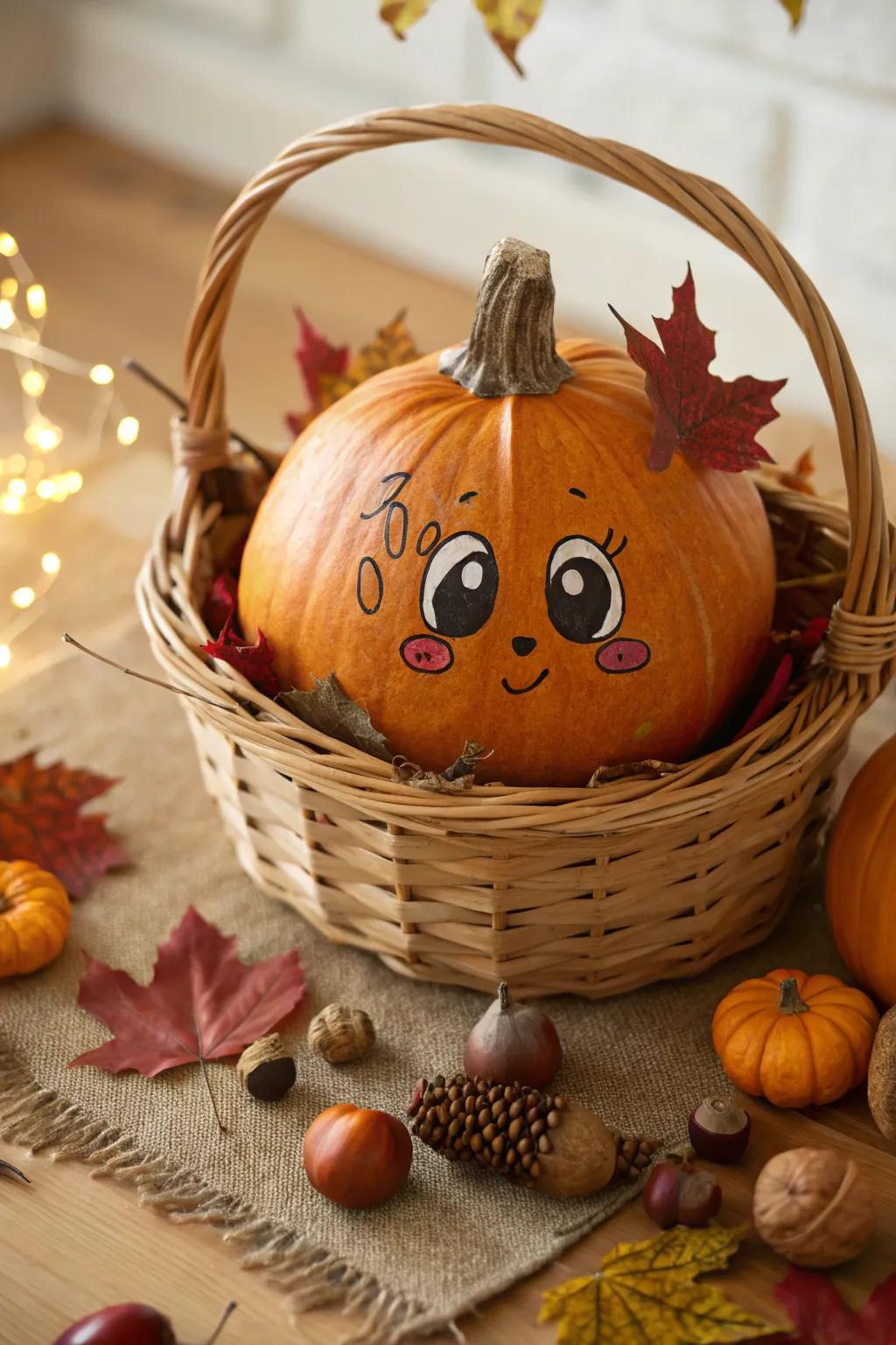 A pumpkin baby announcement is a unique way to share exciting news.