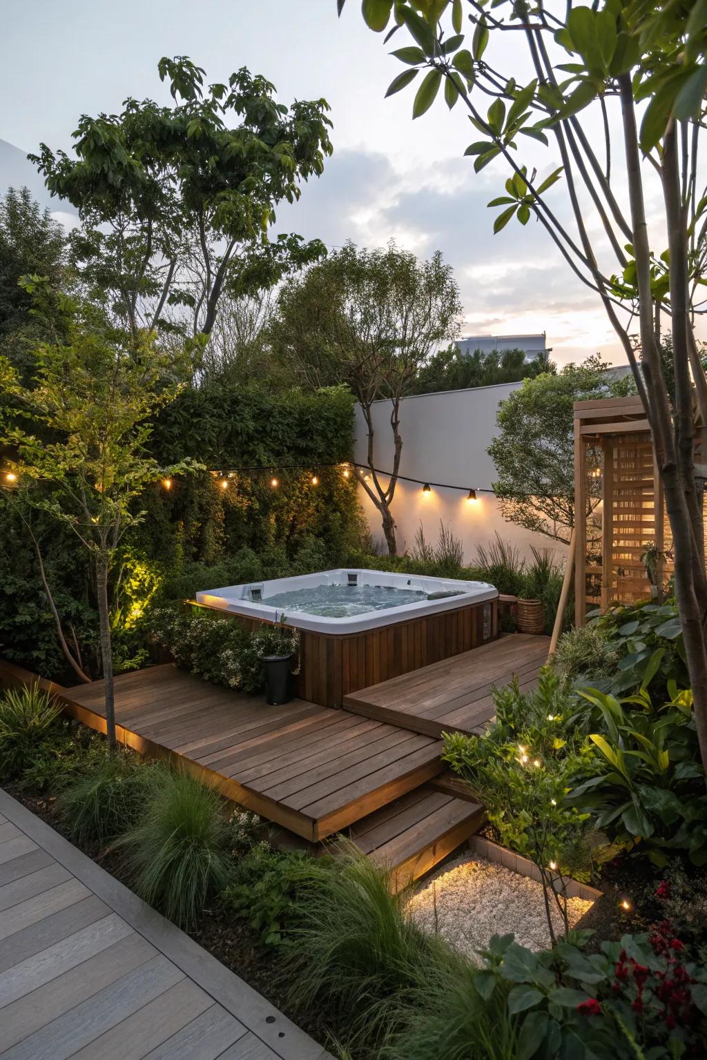 Natural elements can make your deck blend seamlessly into the landscape.
