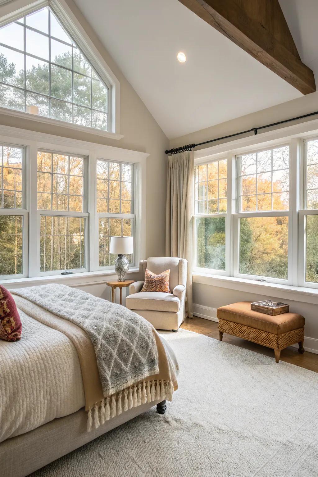 Natural light has the power to convert your area into an inviting and bright haven.