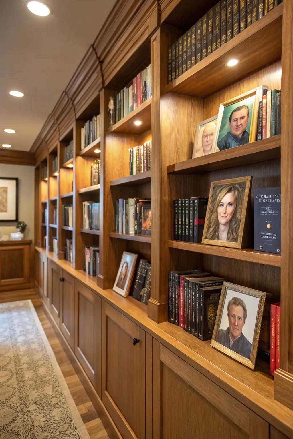 Custom images add a personal touch to your tome selection.