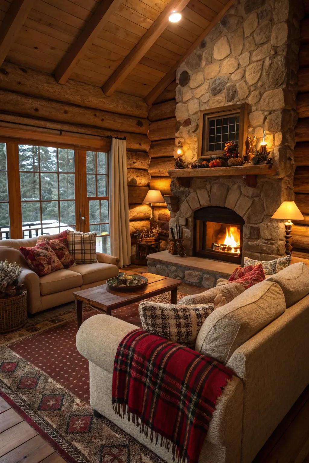 Soft furnishings create an enticing and relaxing cabin atmosphere.
