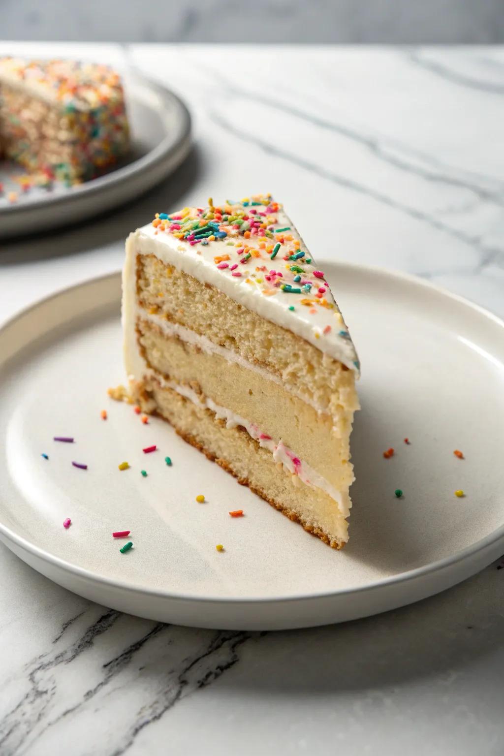 Choose plates that enhance your dessert's beauty.