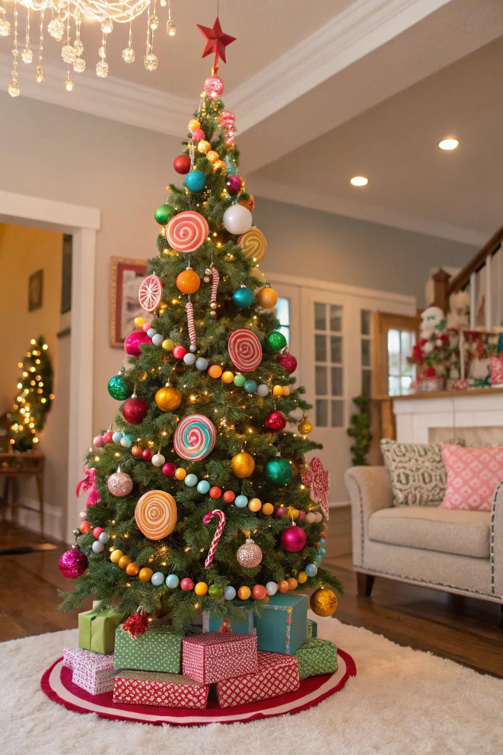 A Sweet Land theme imbues dynamic amusement into your festive decorations.