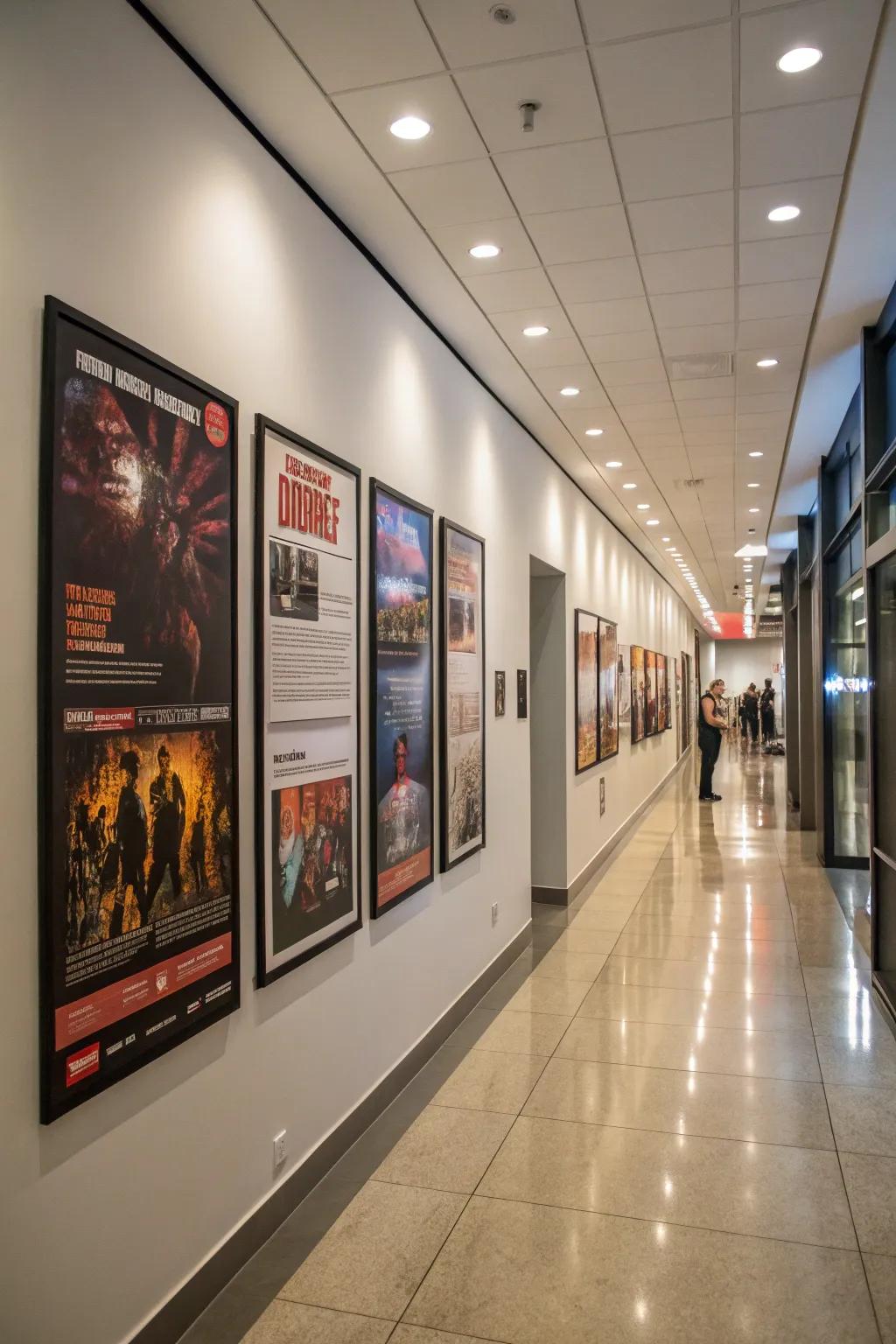 Event posters can immortalize cherished memories as stylish décor.