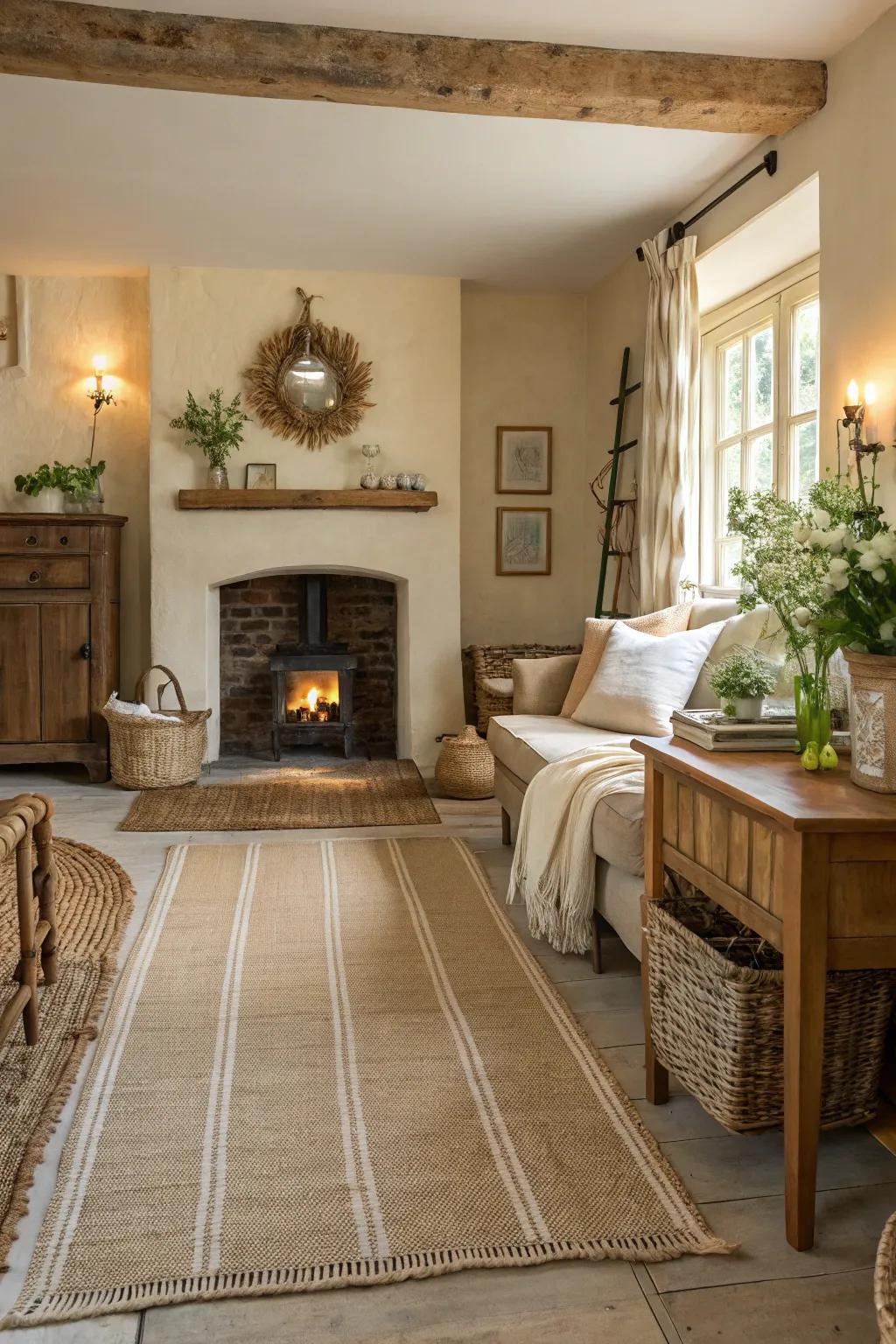 Natural structures create an abundant and inviting ambiance.