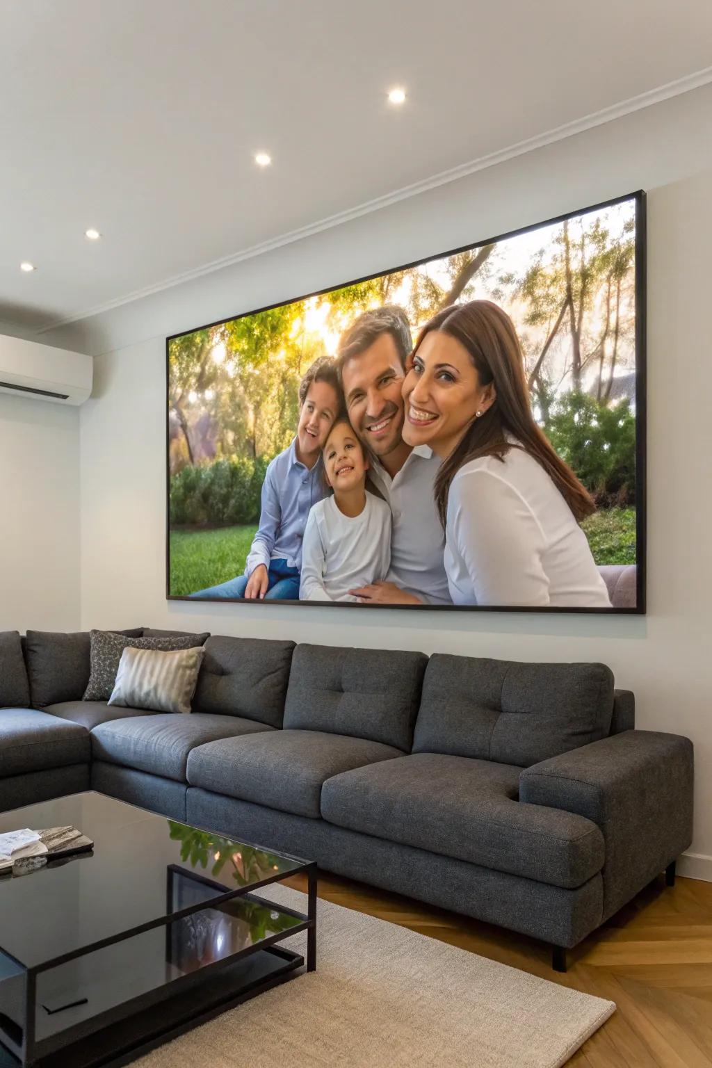 Individualized canvas artwork transforms memories into masterpieces.