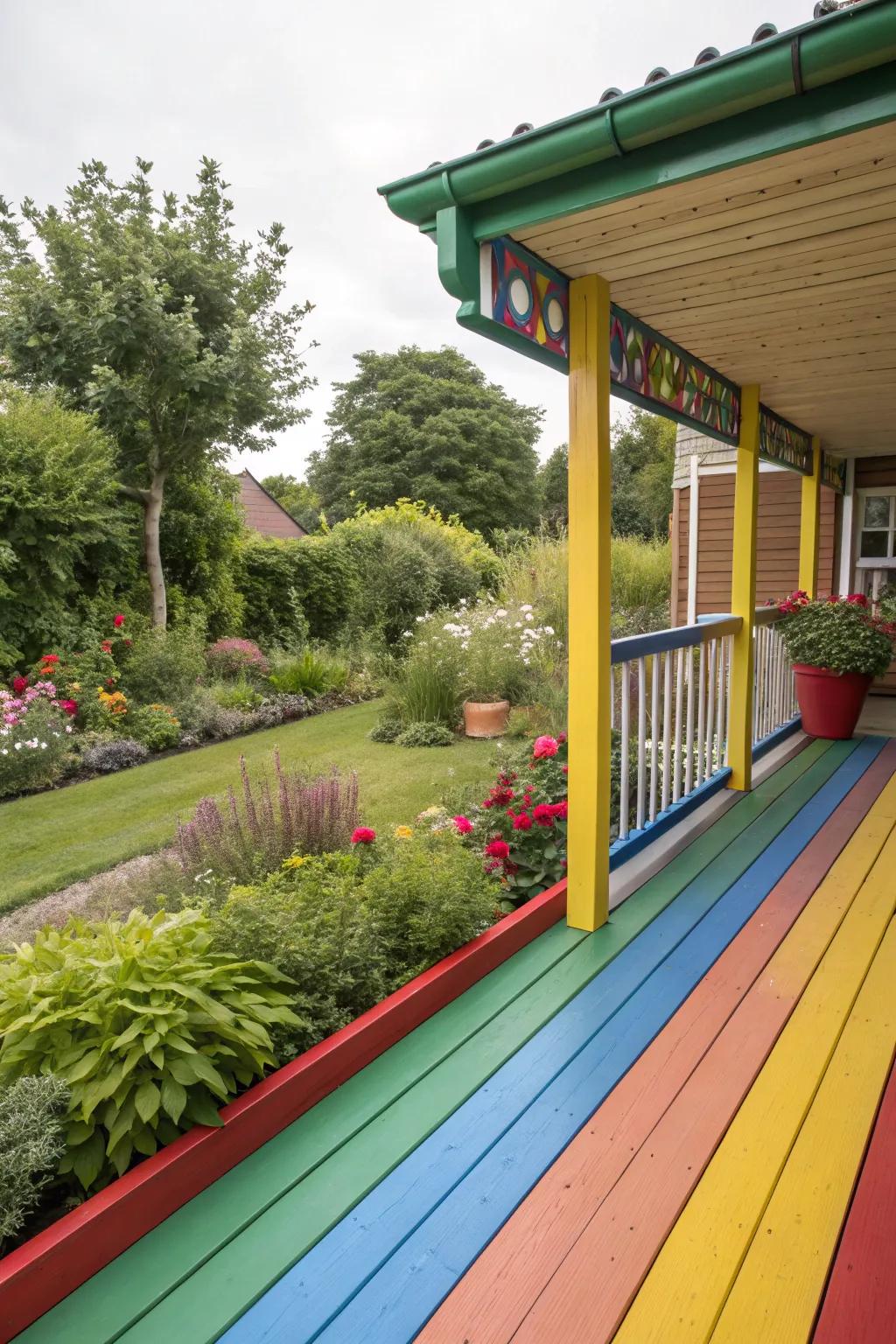 Polymer fascia provides countless shade choices for personalized styling.