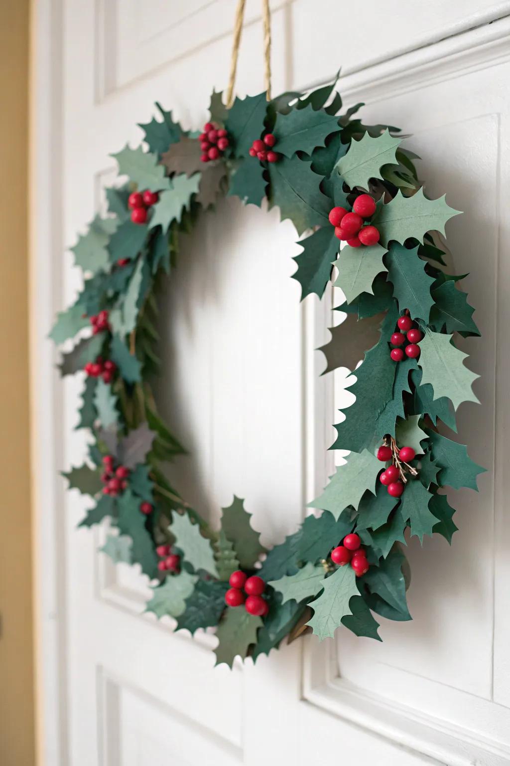 Infuse a hint of whimsy into your holiday embellishments with this captivating paper garland, ideal for an understated and bohemian-inspired Christmas!