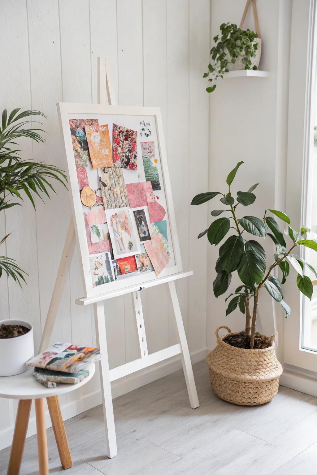 Embrace spring's vibrant colors with a distinct composition masterpiece that brings minimalist charm to your area.