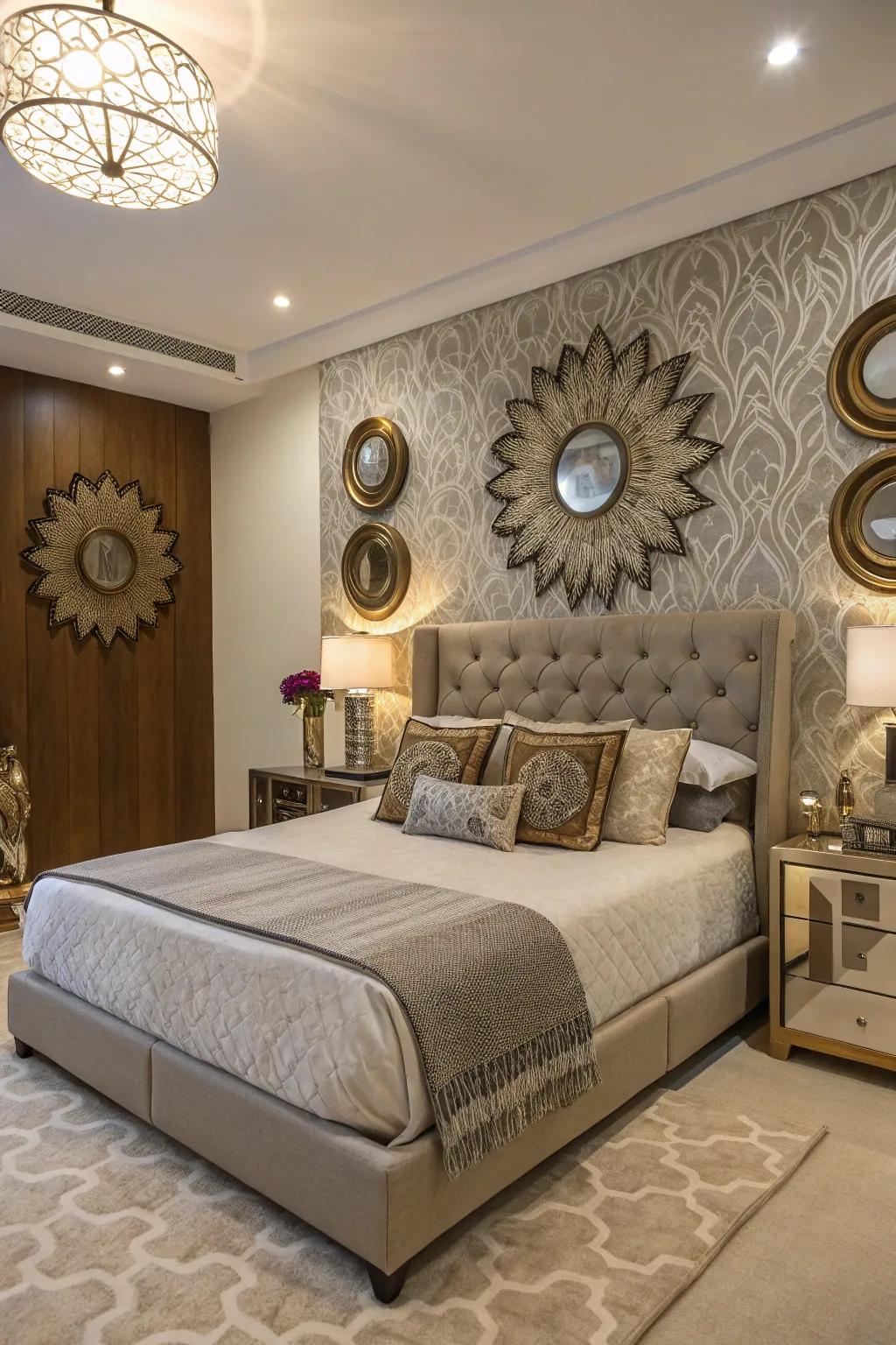 Decorative accents bring elegance and character.