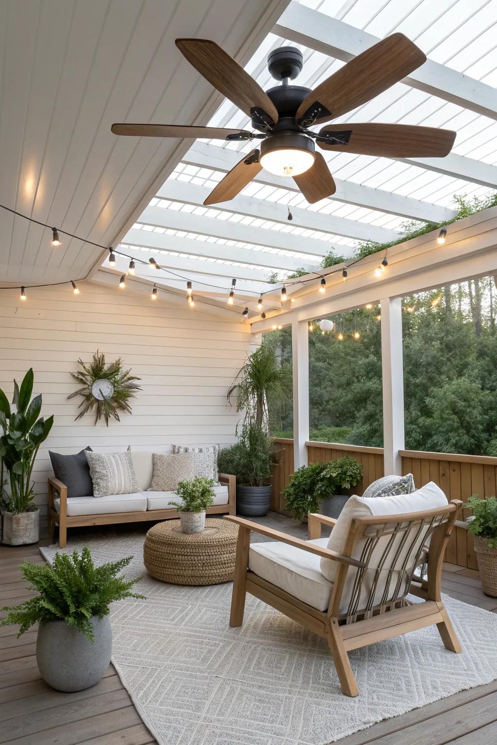 Enhance your outdoor unwinding with fashionable veranda units that sustain the airflow. 🌿 #PatioGoals #OutdoorLiving