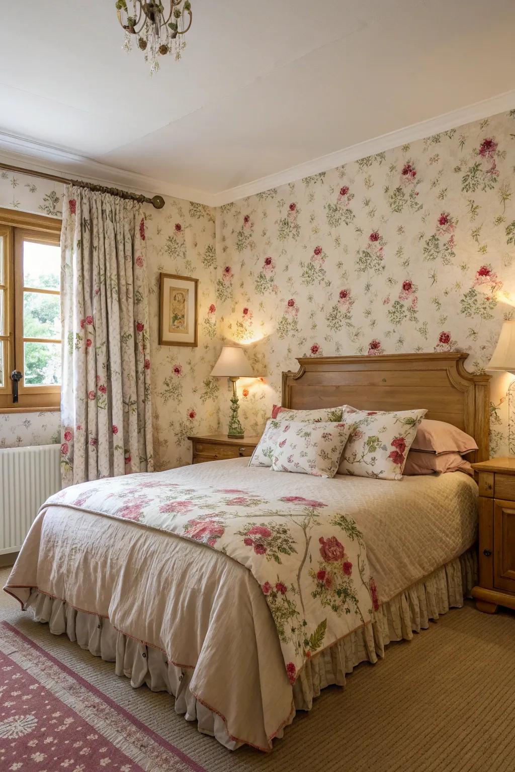 Flower inspired prints bring a hint of nature and softness.