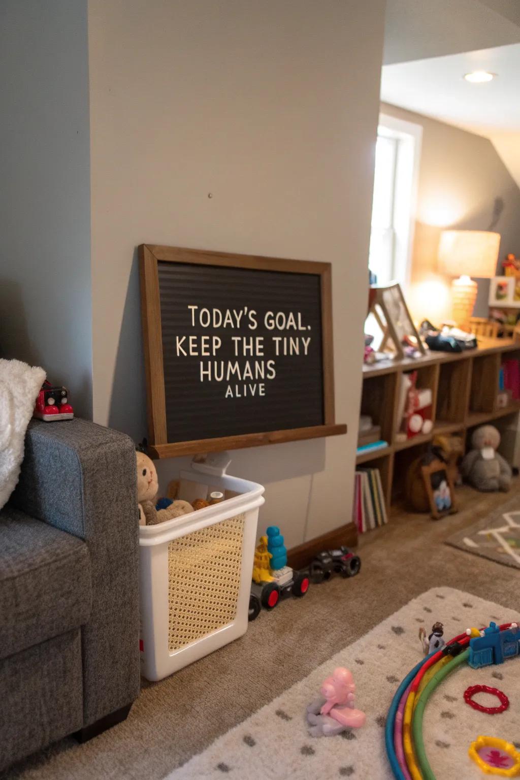 A lighthearted nudge for every parent.