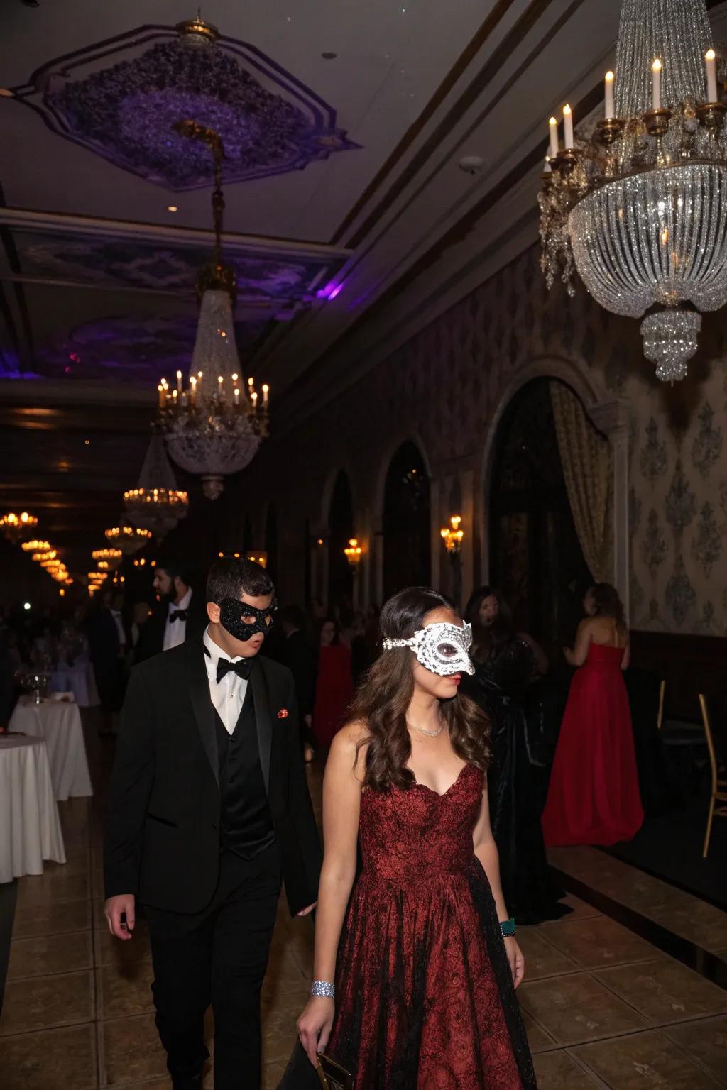 Envelop your event in mystery with a veiled ball.
