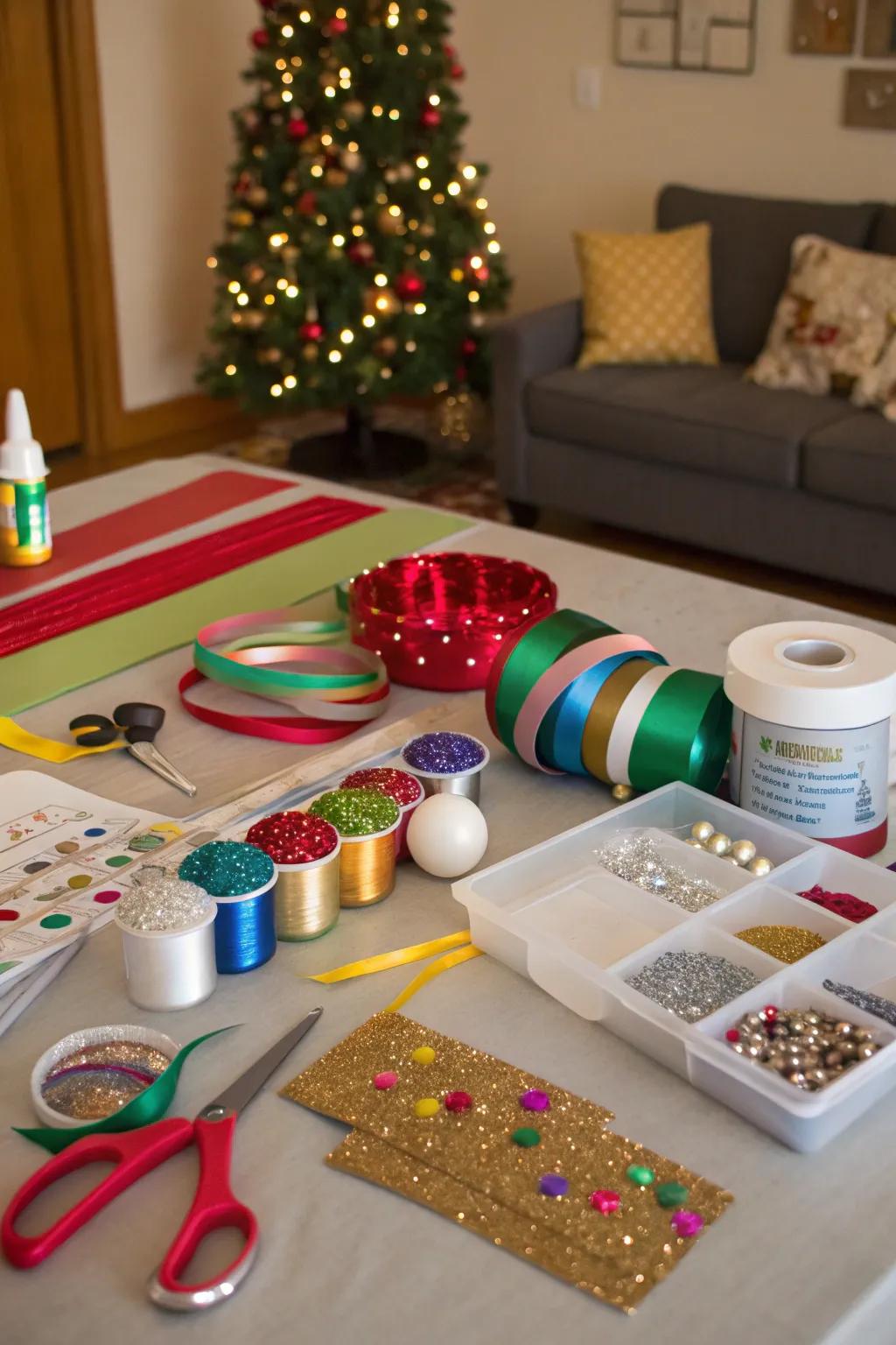 Personalize your holiday decor with art creations.