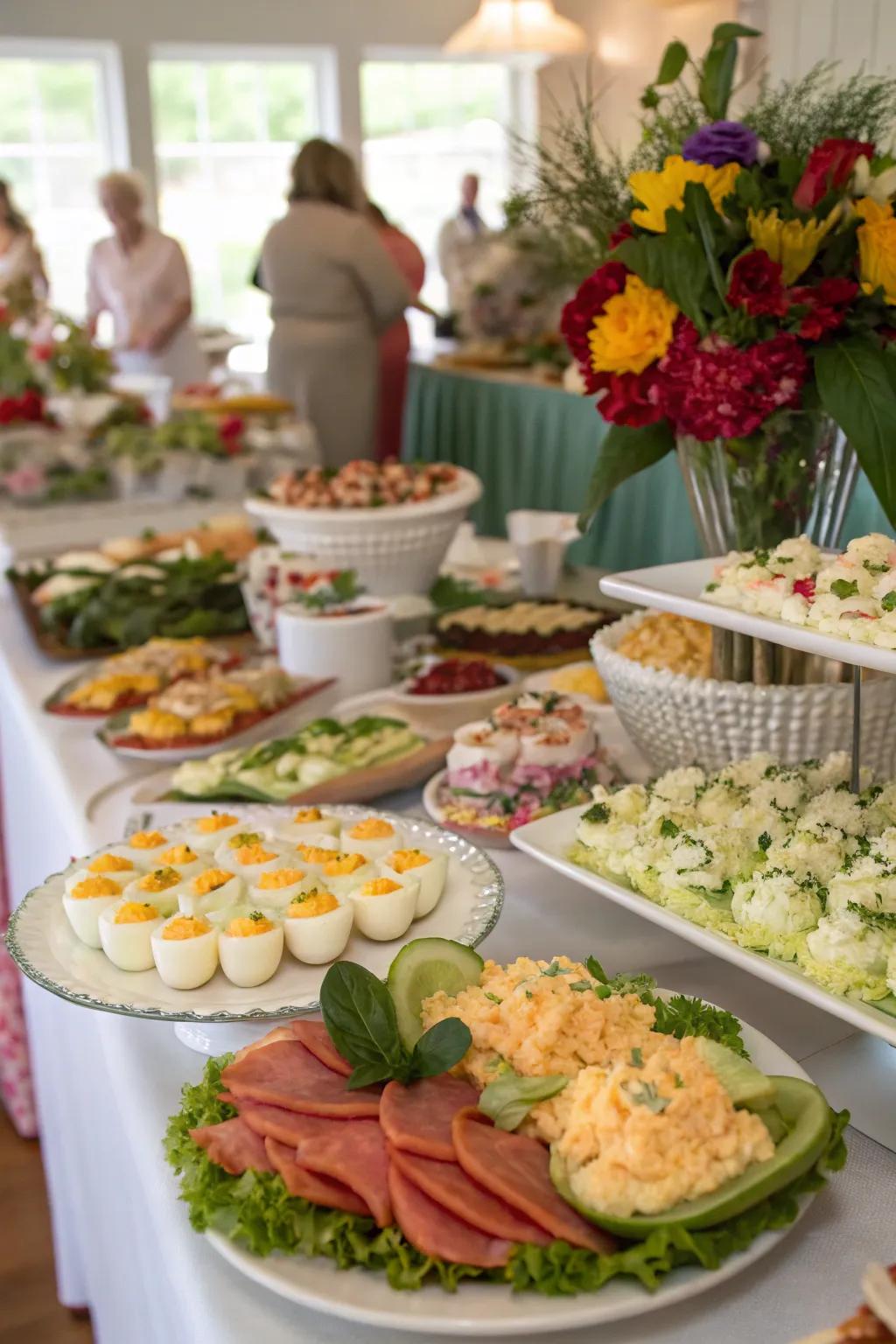 A delectable array of Southern culinary delights ideal for Run for the Roses day.
