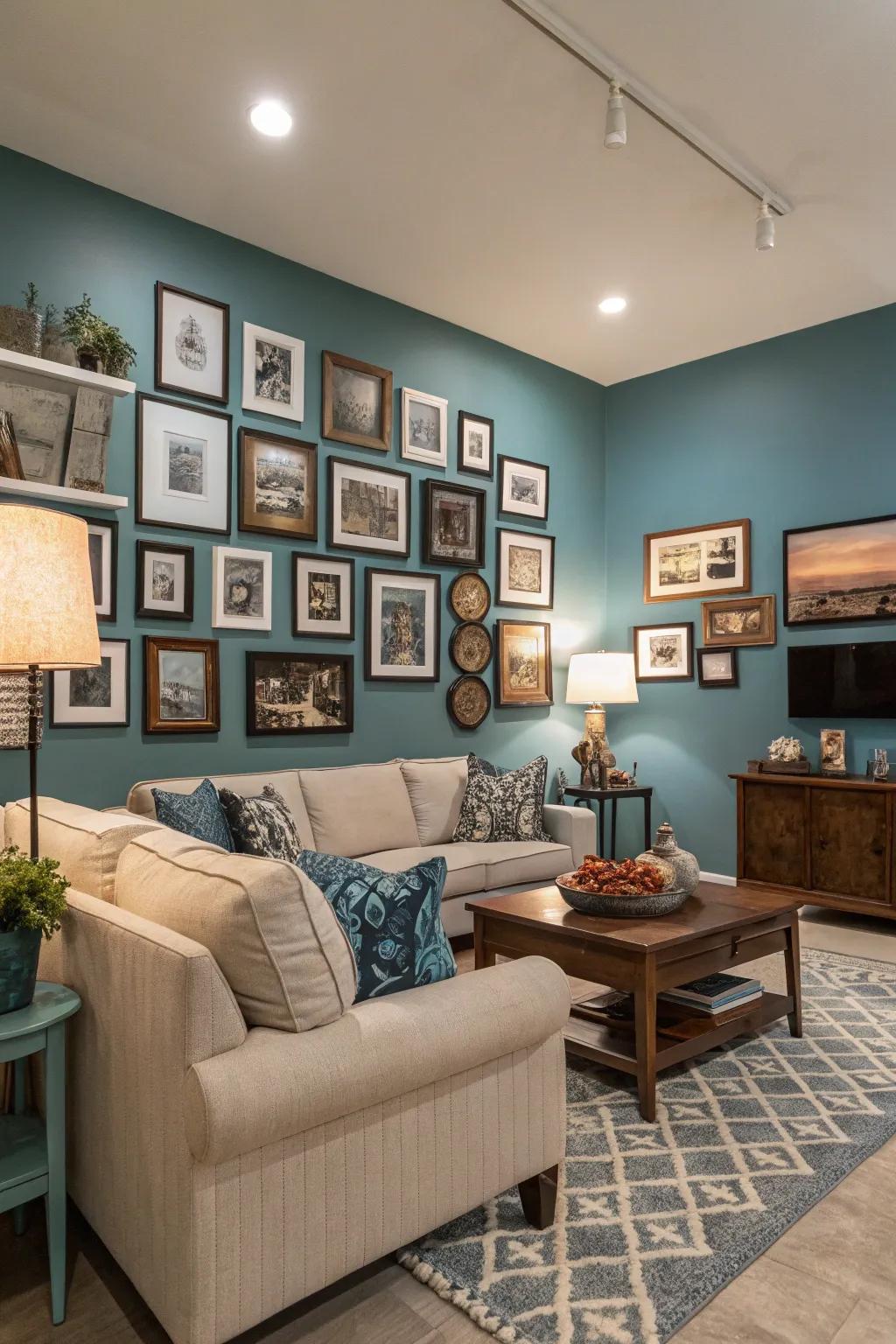 Employ a synchronized palette to realize an aesthetic and balanced photo arrangement.