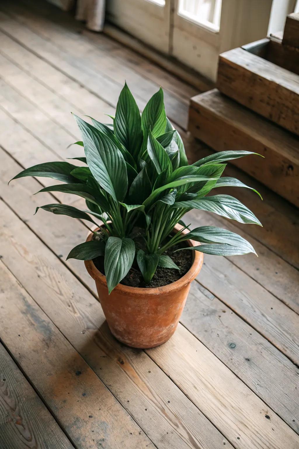 The steel flora will give your home a dash of resilience.