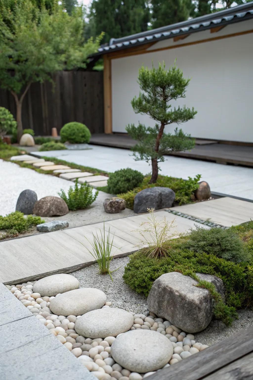 Simple design producing an inherently elegant garden.