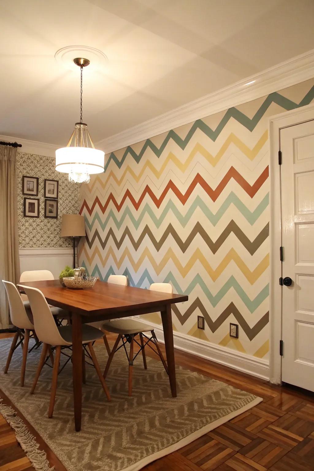 Herringbone patterns impart timeless sophistication to surfaces