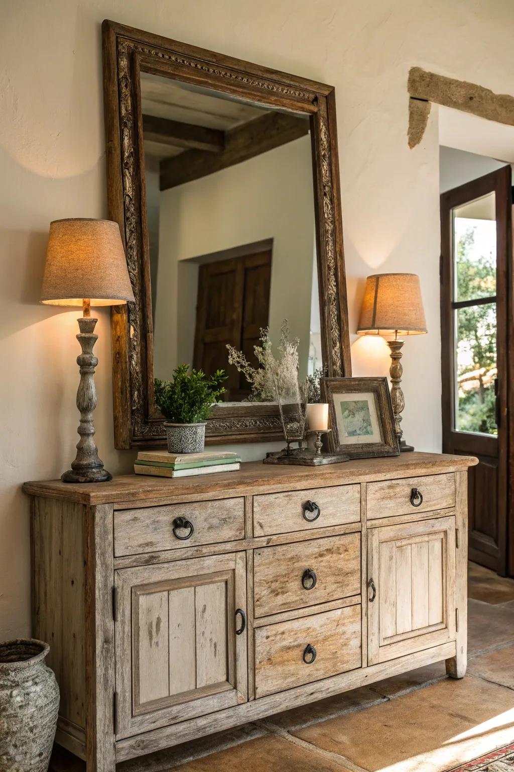 Timeless reflectors incorporate enduring charm and character.
