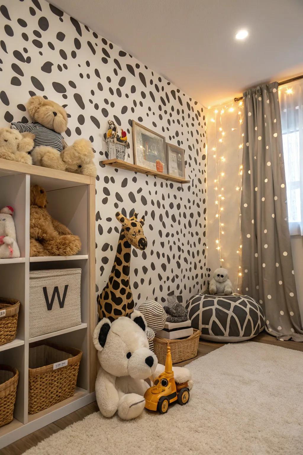 Creature themes make the room super fun.
