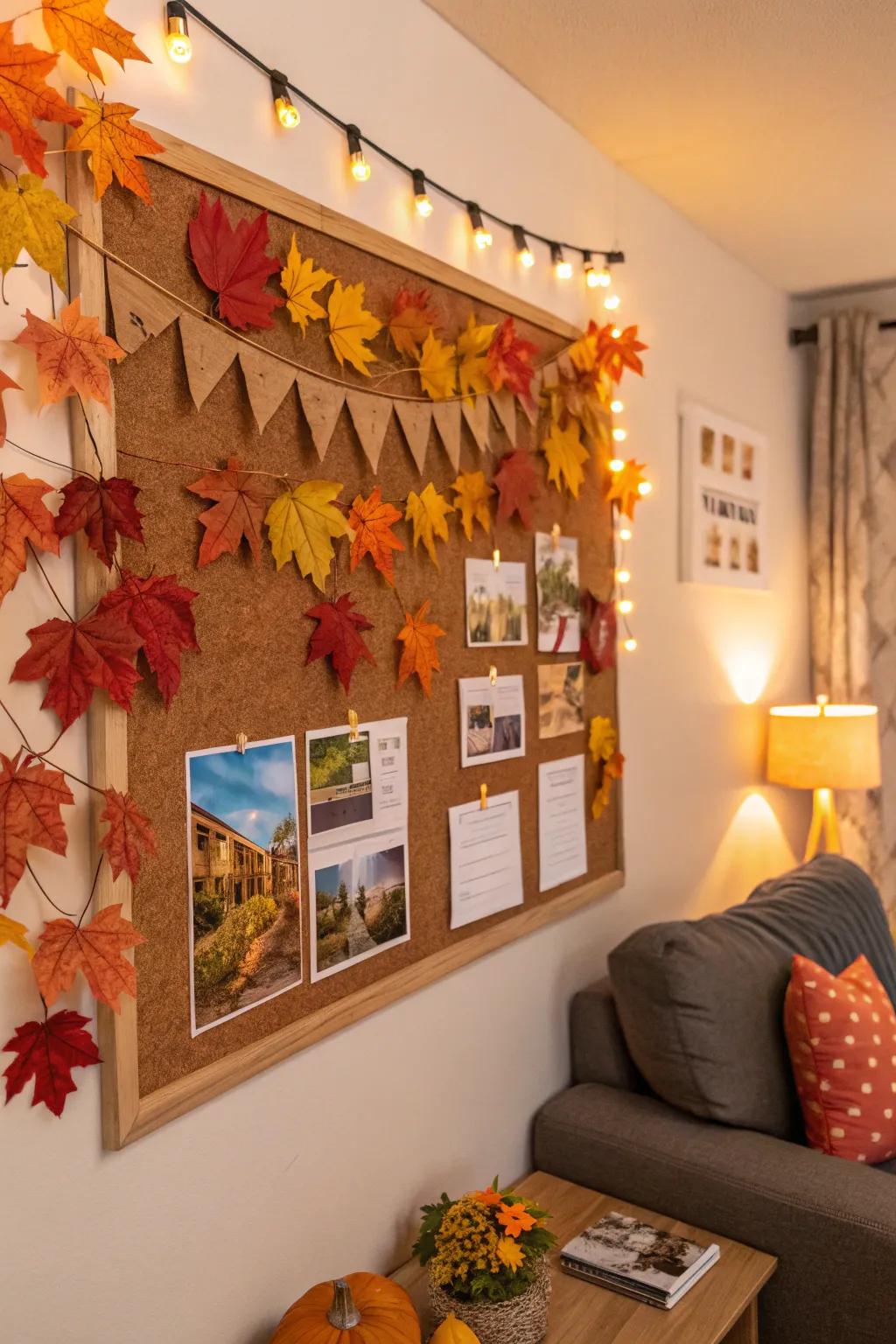 Your décor stays current and vibrant thanks to seasonal notice boards.