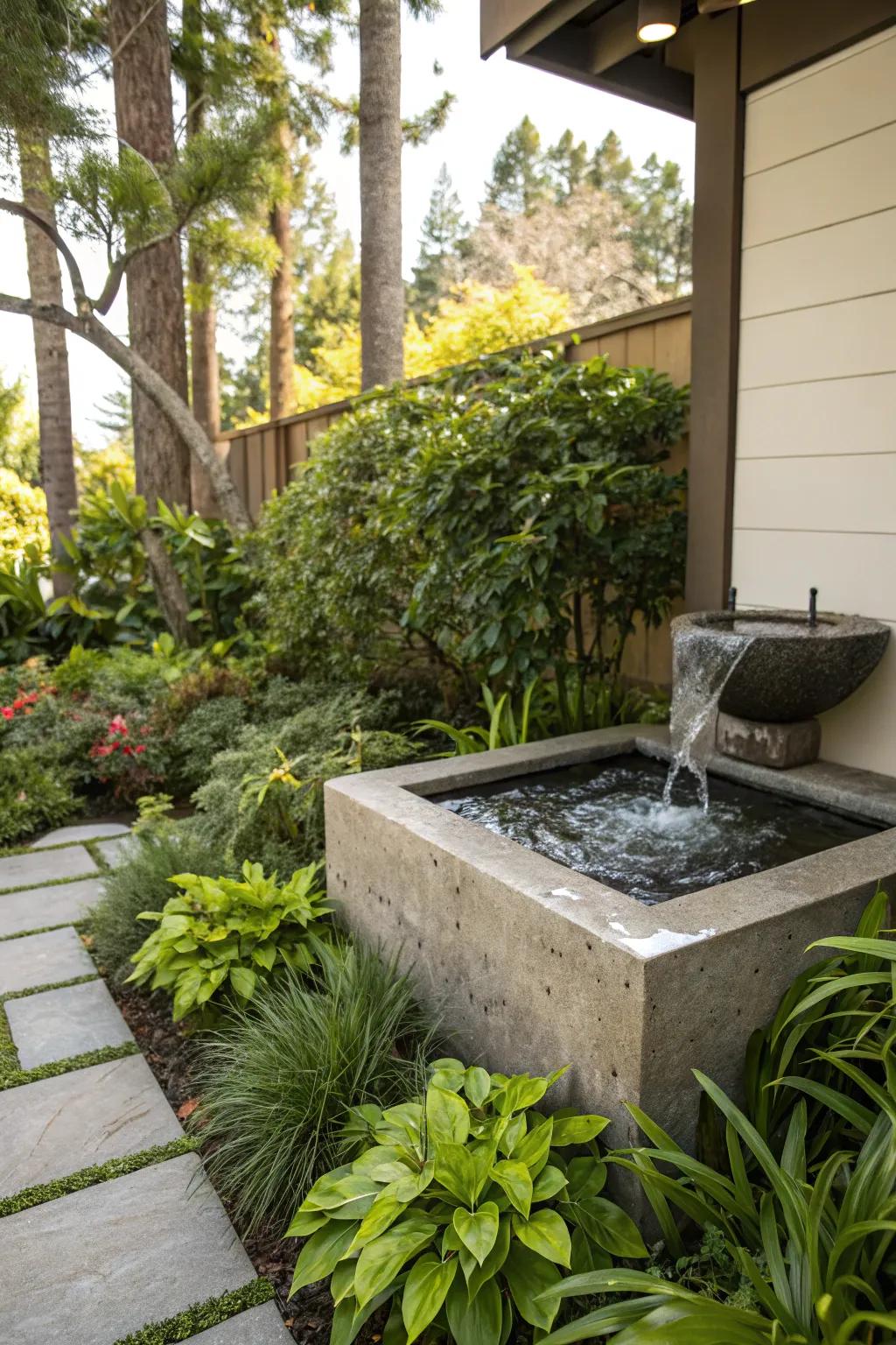 Your garden nook will become more tranquil and elegant with a hydrologic feature.