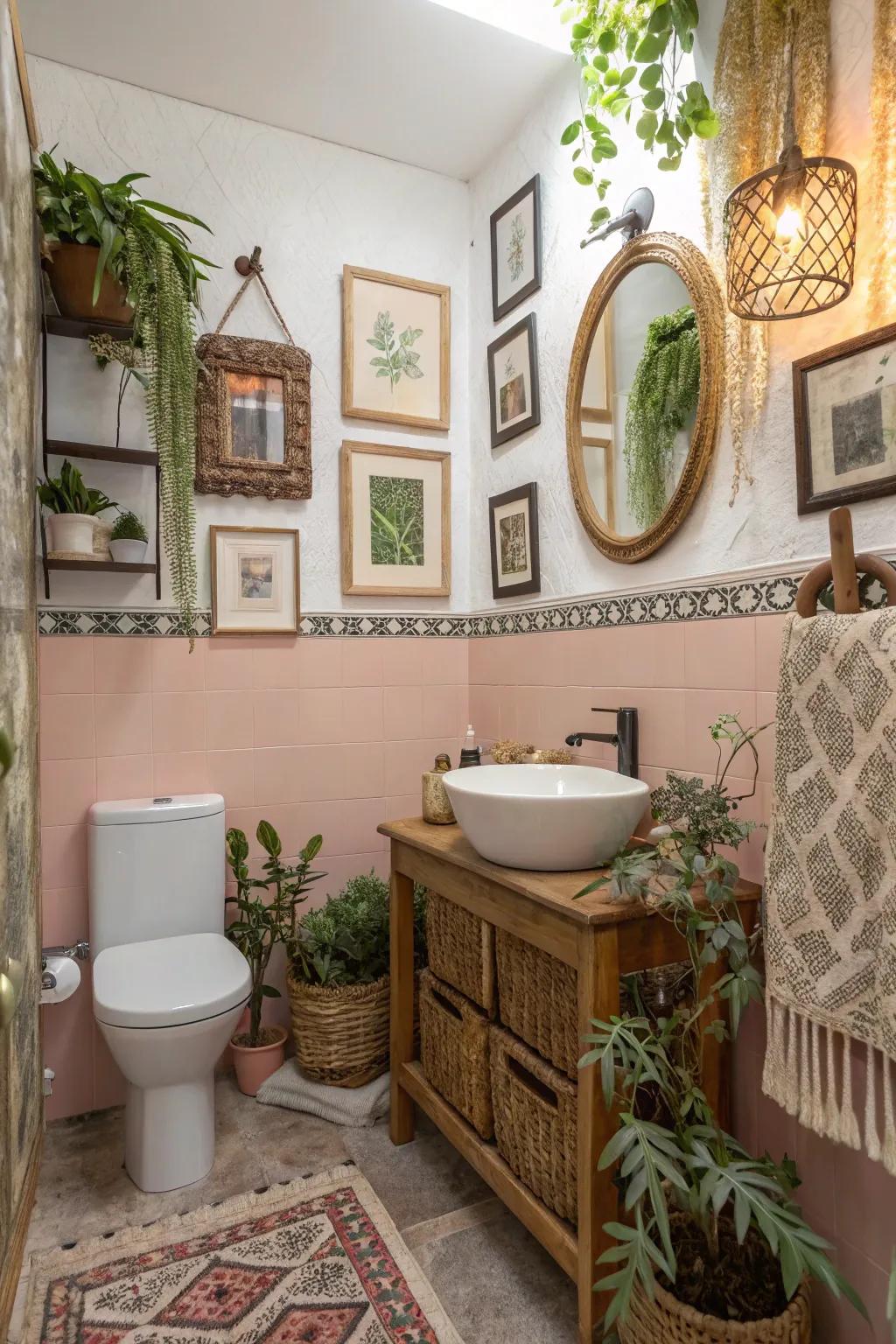 Assorted details that add uniqueness to any bathroom.